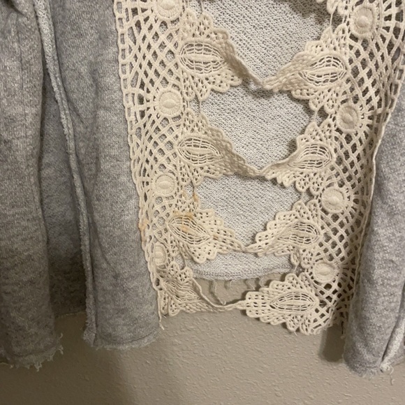 Free People Victoria Lace Crochet Back Pullover - Picture 11 of 11